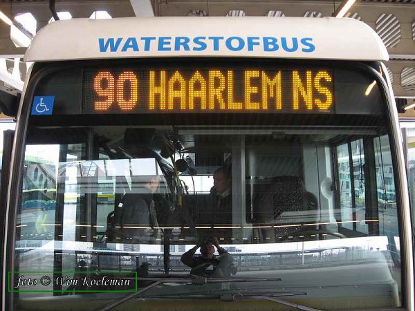 Waterstofbus naar Haarlem